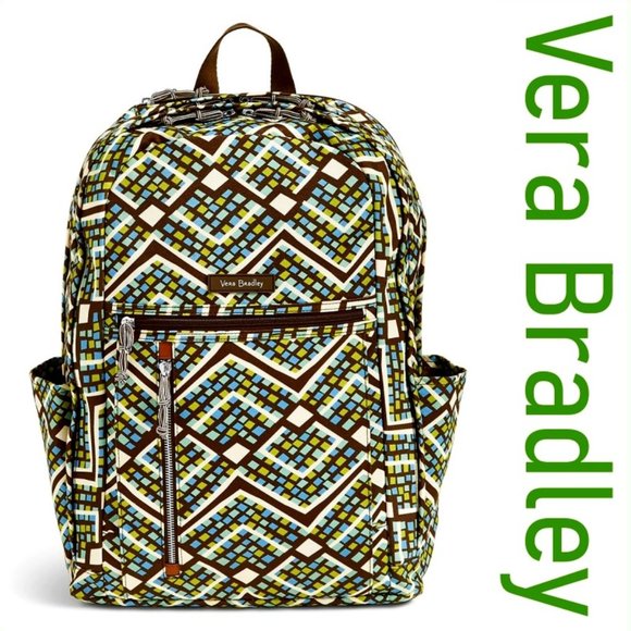 VERA BRADLEY NWT Rain Forest Grand Backpack
